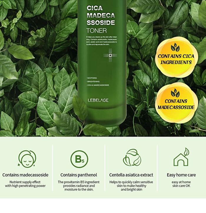 Cica Madecassoside Toner - 120ml