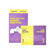 Hatherine Pore Melting Shrinko Nose Pack - 4 packs