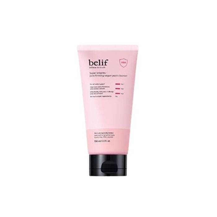 Super Knights Pore Firming Vegan Pack Cleanser - 150ml