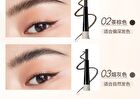 Romantic Re-Engraved Thin Eyebrow Pencil - 3 Colors - 02# Tea Brown - 0.18g