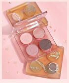 Insiti Balloon Party Quad Eyeshadow Palette - 3 Types - 01# Wood Tea Brown - 5.1g