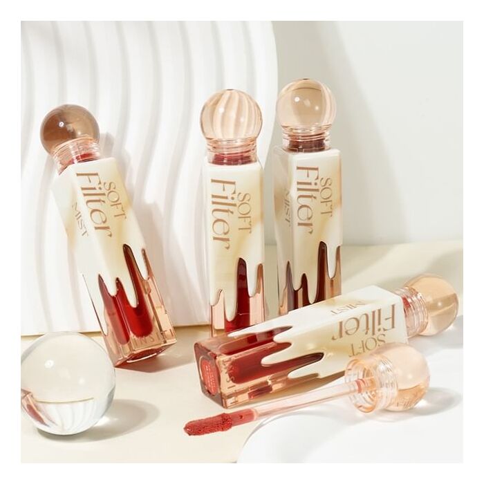 Insiti Light Shade Filter Soft Mist Lip Glaze - 6 Colors - 02# Pink Mist - 3.8ml