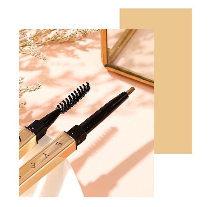 Dual Head Eyebrow Pencil - 3 Colors - #01 Light Brown