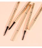 Dual Head Eyebrow Pencil - 3 Colors - #02 Khaki Brown