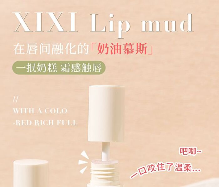 Mousse and Smoothing Lip Mud -54-55 - #04 - 1.8g