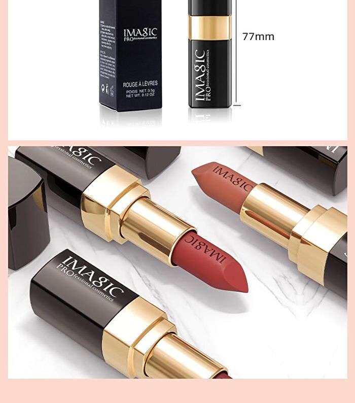 Imagic Retro Matte Lipstick - 12 Colours - #07 - 3.5g