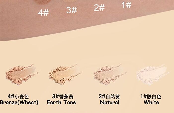 Matte Silky Pressed Powder - 4 Shades - 2# Natural - 15g
