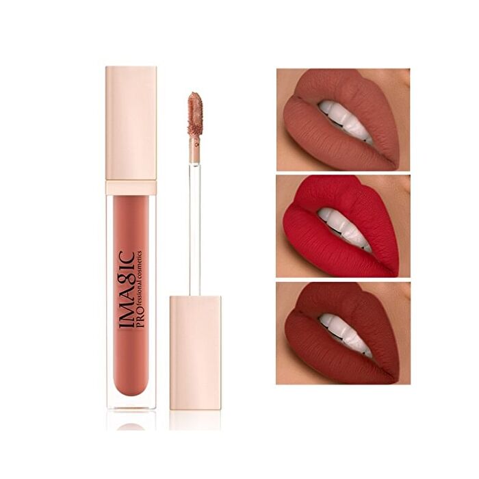 Imagic Matte Lip Gloss - 16 Colours - #04 Palm - 7ml