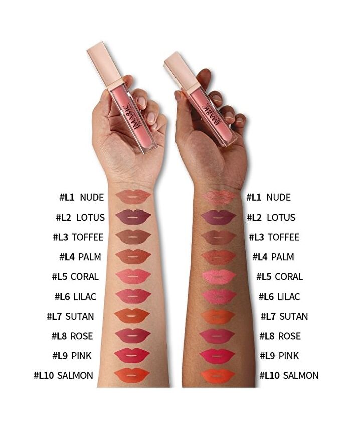 Imagic Matte Lip Gloss - 16 Colours - #07 Sutan - 7ml