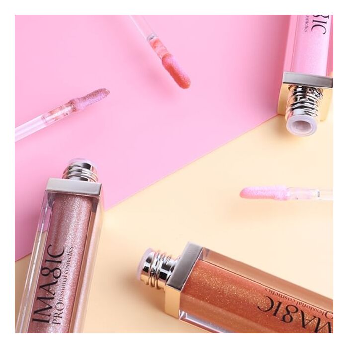 Imagic Pearl Mirror Lip Gloss - 4 Colours - #17 Coral Bloom - 7ml
