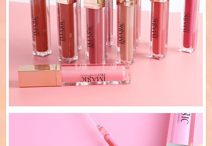 Imagic Pearl Mirror Lip Gloss - 4 Colours - #20 Straw Slip - 7ml