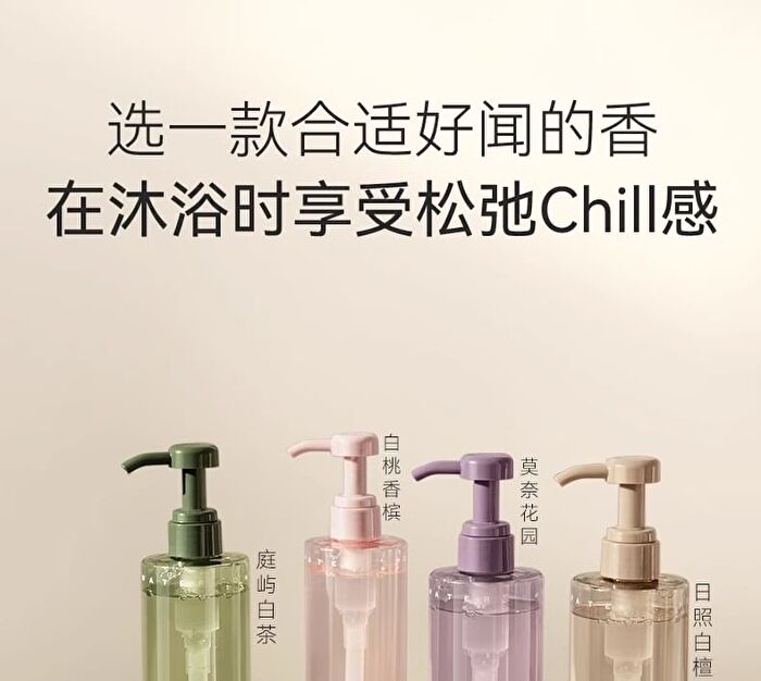 Watercome Moisturizing Fragrance Shower Gel - 5 Types - Santal - 400ml