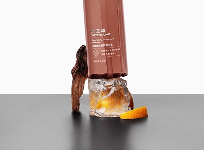 Watercome Alpha Hydroxy Acid (AHA) Fragrance Shower Gel - Orange - 400ml
