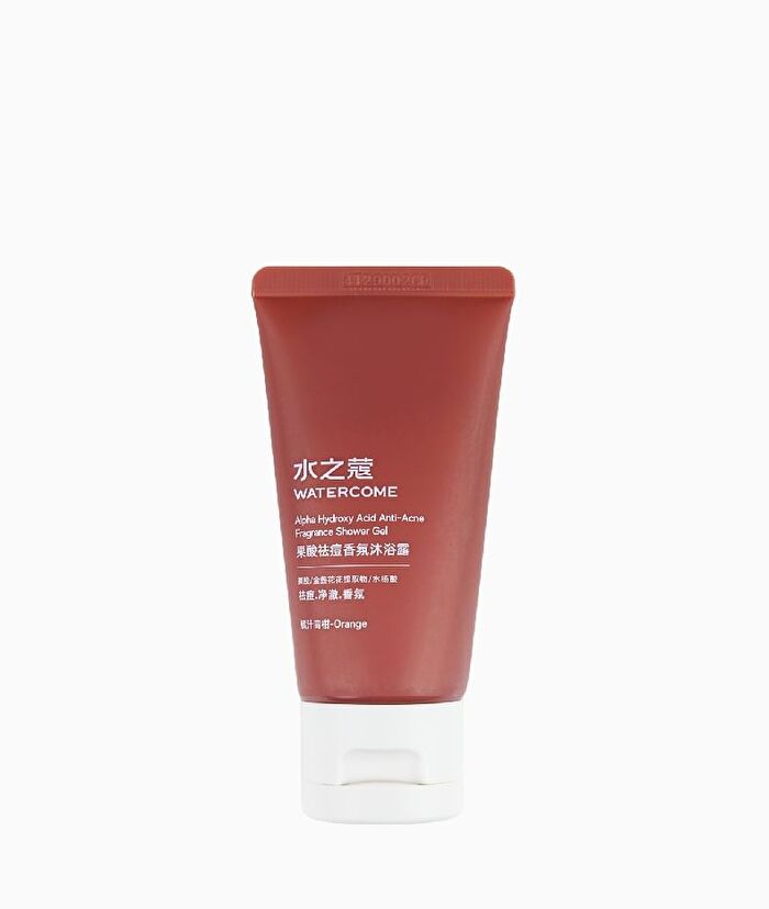 Watercome Alpha Hydroxy Acid (AHA) Fragrance Shower Gel - Orange - 400ml