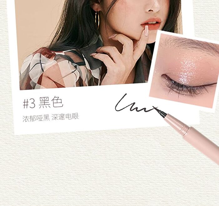 Cheerflor Angel Gallery Series Eyeliner - 3 Colors - CFR993 Black - 0.6g