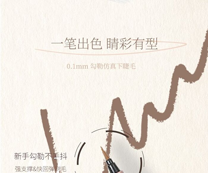 Cheerflor Angel Gallery Series Eyeliner - 3 Colors - CFR993 Black - 0.6g