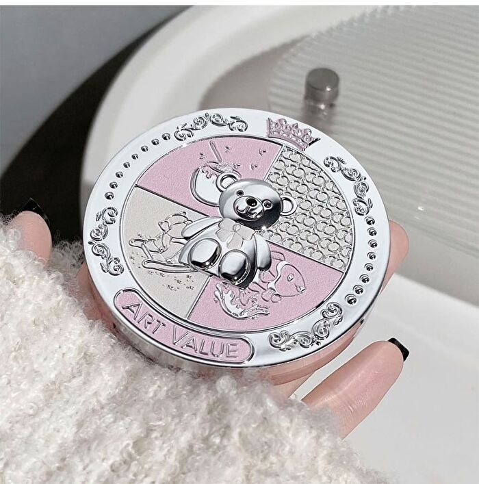 Little Bear Knight Matte Finish Powder - 3 Shades - 01# Pink - 10g
