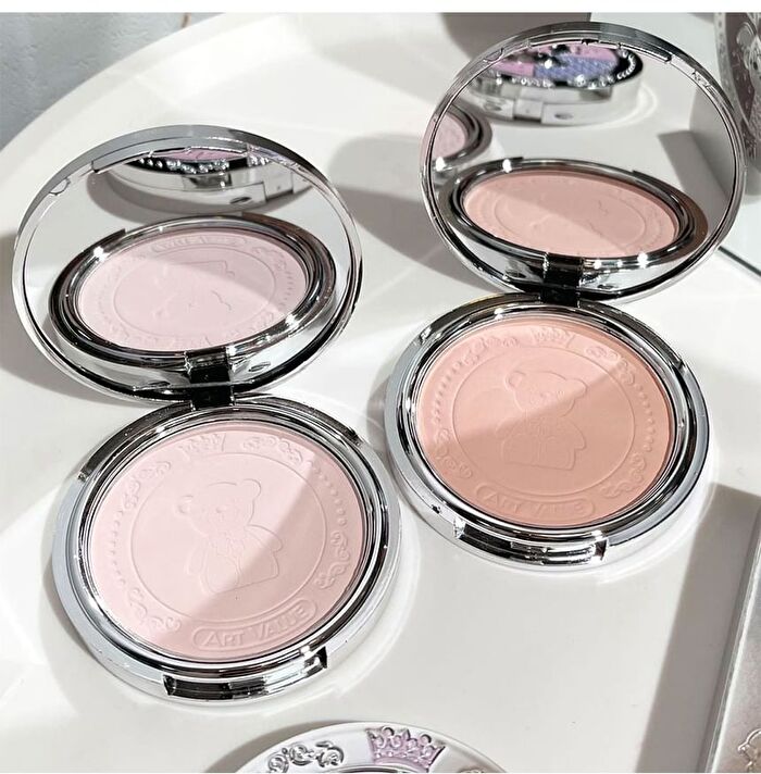 Little Bear Knight Matte Finish Powder - 3 Shades - 01# Pink - 10g