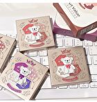 Little Bear Knight 4 Colours Eyeshadow Palette - 01# Summer Brown (1.5g x 4)