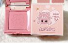 4 Colours Cartoon Embossed Matte Blush Palette - 01# Milky Apricot (2g x 4)