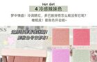 4 Colours Cartoon Embossed Matte Blush Palette - 01# Milky Apricot (2g x 4)
