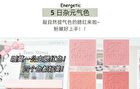 4 Colours Cartoon Embossed Matte Blush Palette - 01# Milky Apricot (2g x 4)