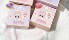 4 Colours Cartoon Embossed Matte Blush Palette - 01# Milky Apricot (2g x 4)