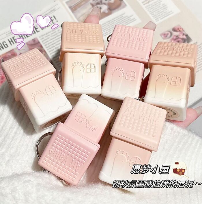 Dream House Keyring Velvet Lip Mud - 6 Colours - 01# Osmanthus - 3.8g