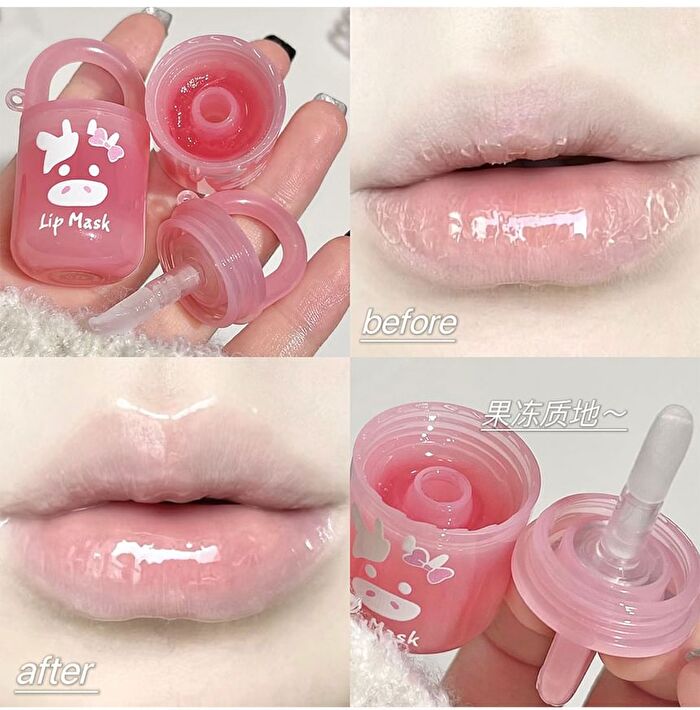 Mini Bucket Moisturize Lip Mask - 2 Types - 01# Peach - 2.5g