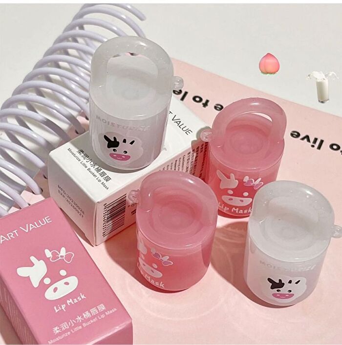 Mini Bucket Moisturize Lip Mask - 2 Types - 01# Peach - 2.5g