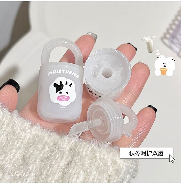Mini Bucket Moisturize Lip Mask - 2 Types - 01# Peach - 2.5g