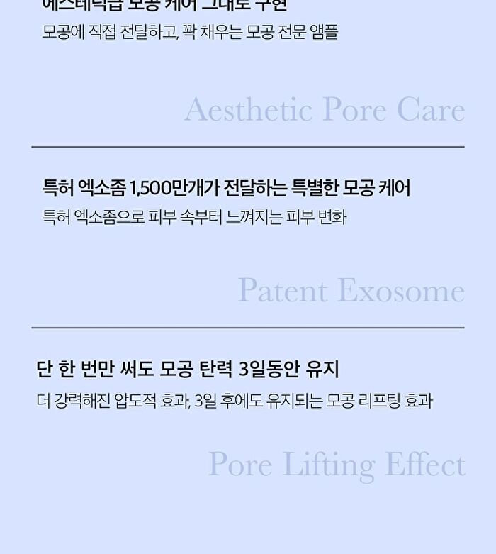 One Day Exosome Shot Pore Ampoule 7500 - 30ml