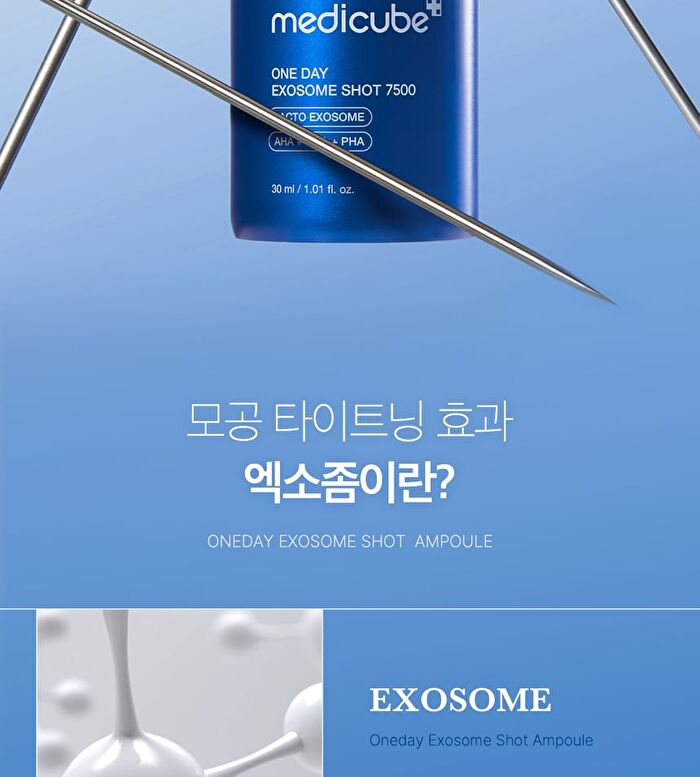 One Day Exosome Shot Pore Ampoule 7500 - 30ml