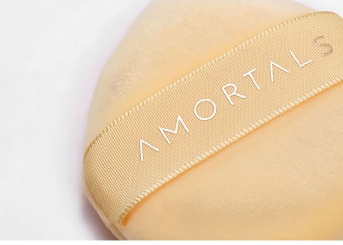 Amortals Nebula Loose Powder Puff Set - 2 Types - Large Puff Set (3pcs, 60*15mm)