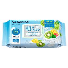 Bcl Saborino Morning All-In-One Mask Smooth & Transparent Type - 28 pcs