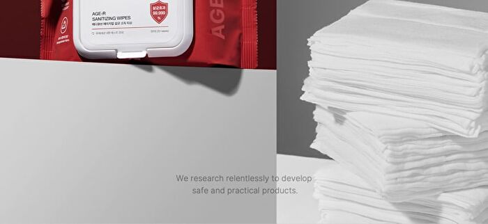 AGE-R Sanitizing Wipes - 30 wipes