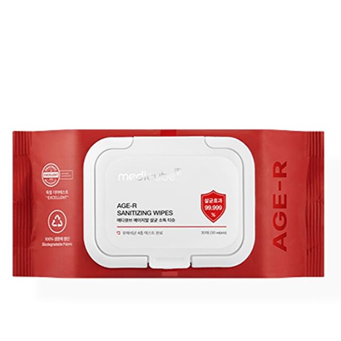 AGE-R Sanitizing Wipes - 30 wipes