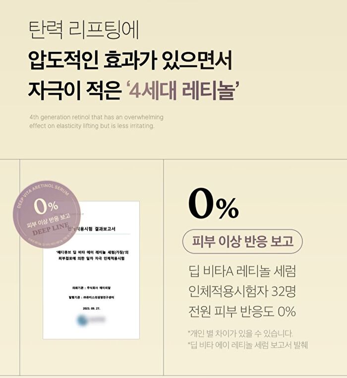 Deep Vita A Retinol Serum - 30ml