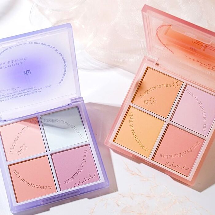 4 Colors Blusher Palette - 2 Colors - #2