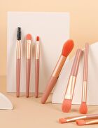 Makeup Brush Set  - 4 Colors - #Light Pink