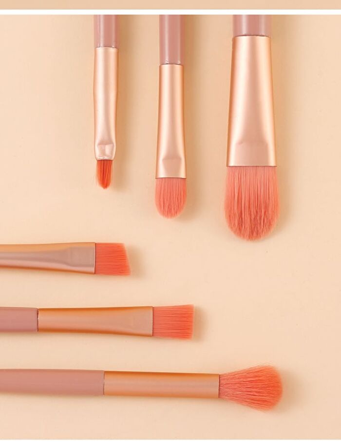 Makeup Brush Set  - 4 Colors - #Light Pink