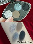 Girlcult Four Great Inventions Series Vision Eyeshadow Palette - 3 Types - 51# Black Words