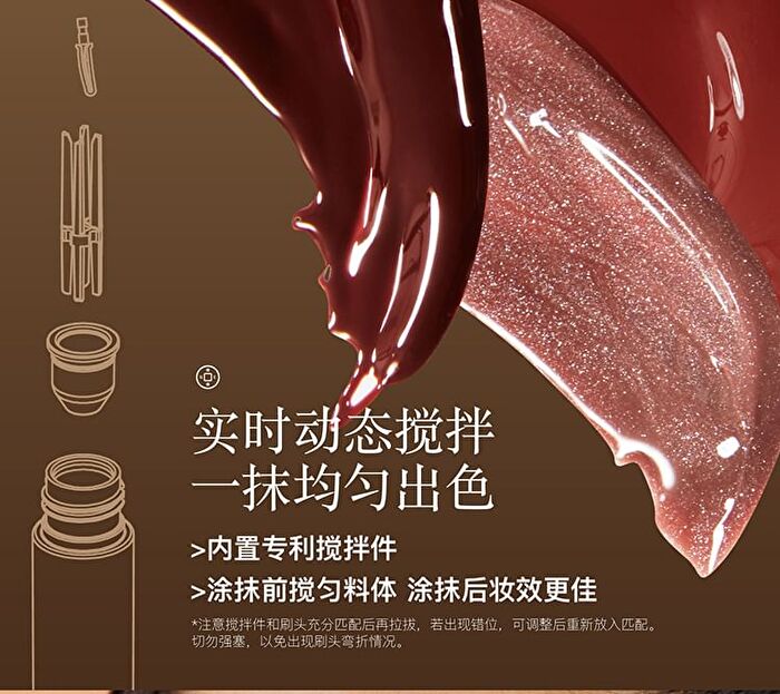 Girlcult Gold Rush Series Mirror Lip Gloss - 6 Colors - J809# - 3.5g