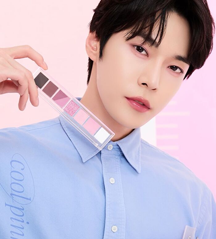 peripera All Take Mood Palette - 4 Colors - #01 Whisper of Spring Coral