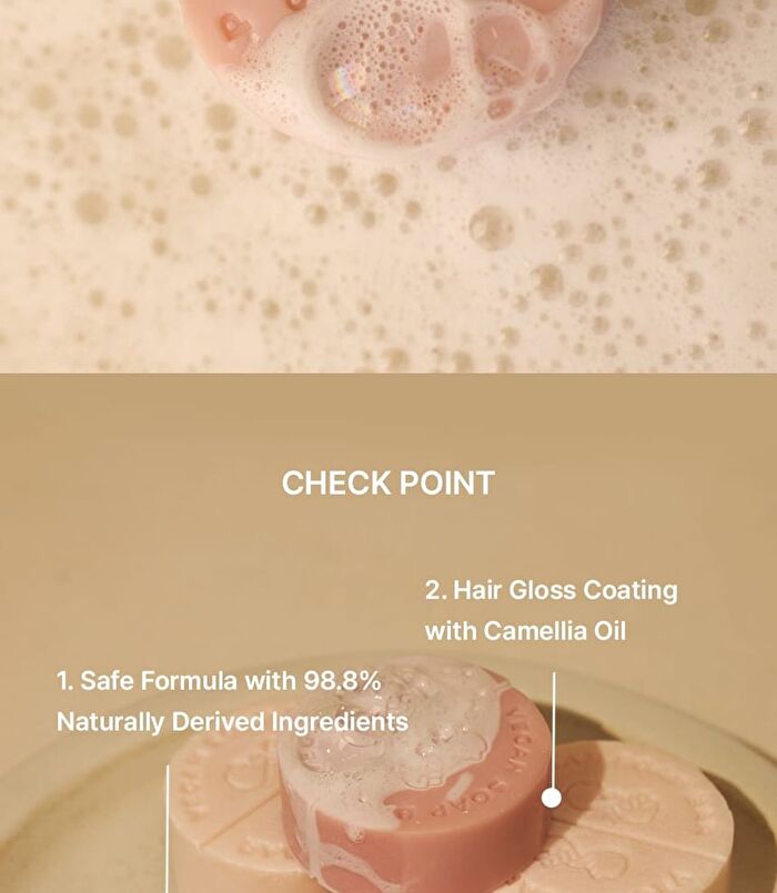 Vegan Shampoo Bar Camellia - 120g