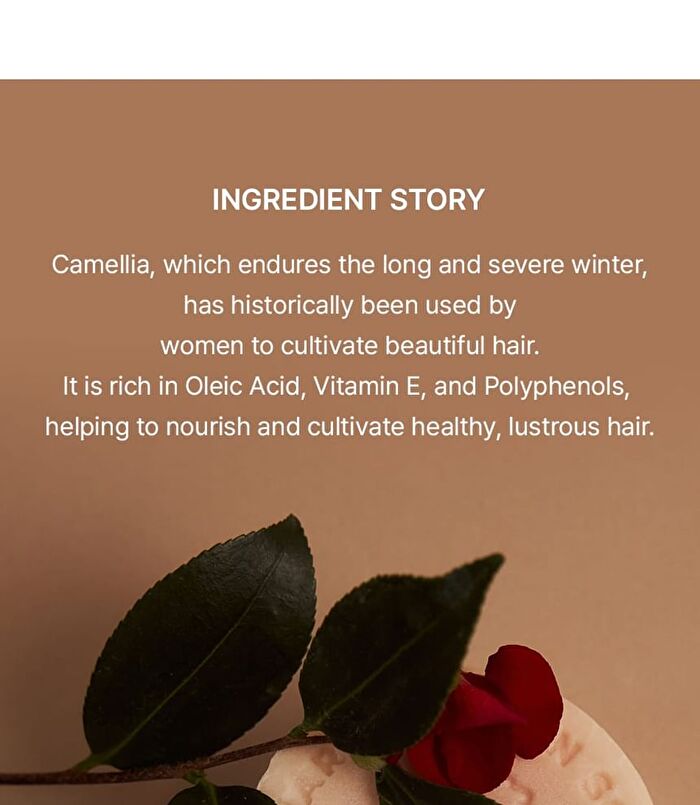 Vegan Shampoo Bar Camellia - 120g