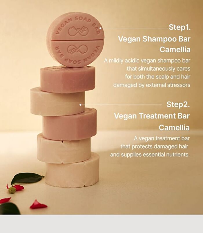 Vegan Shampoo Bar Camellia - 120g