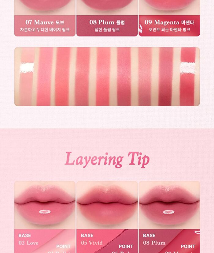 dasique Mood Painting Lip & Cheek Palette - 4 Types - #01 Warm Coloring