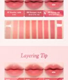 Mood Painting Lip & Cheek Palette - 4 Types - #04 Rose Coloring