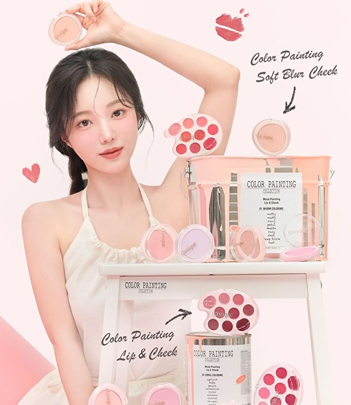 dasique Soft Blur Cheek - 8 Colors - #01 Peach View